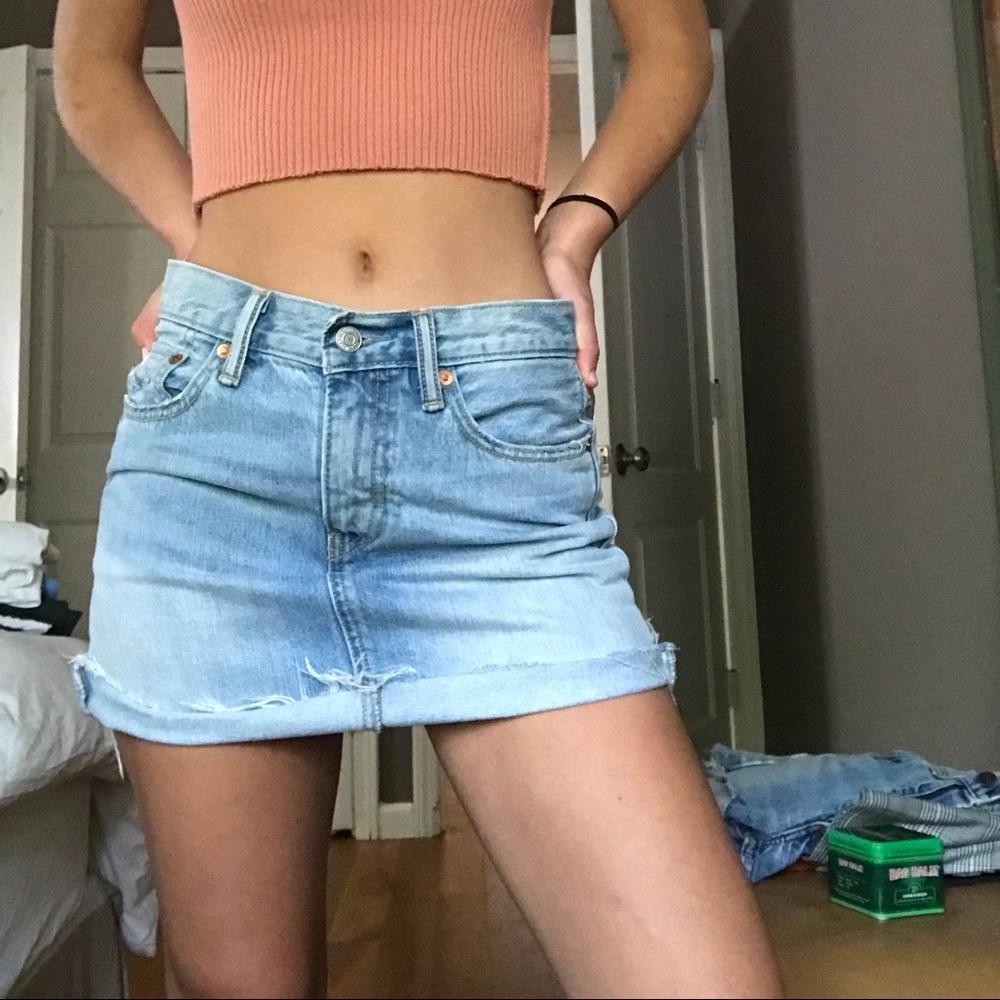 Levi’s jean skirt